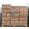 Image 1 : PALLET OF TERRACOTTA SPLIT FACED CORNER BLOCKS