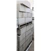 Image 3 : PALLET OF LIGHT GREY SPLIT FACED CONCRETE BLOCKS