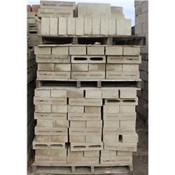 1.5 PALLET OF LIGHT GREY PARTITION CONCRETE