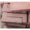 Image 2 : PALLET OF TERRACOTTA SPLIT FACED LEDGE CORNER
