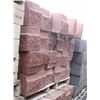 Image 1 : PALLET OF TERRACOTTA SPLIT FACED LEDGE CORNER