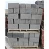 Image 3 : PALLET OF DARK GREY SPLIT FACED CONCRETE BLOCKS
