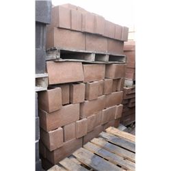1.5 PALLETS OF BROWN PARTITION CONCRETE BLOCK