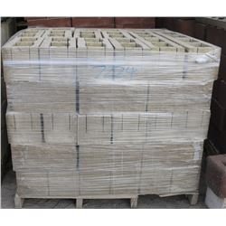 PALLET OF LIGHT GREY SPLIT FACED KNOCKOUT BOND