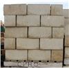 Image 1 : PALLET OF SANDSTONE SPLIT FACED CORNER BLOCKS