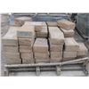 Image 1 : HALF A PALLET OF SANDSTONE RETAINING WALL BLOCKS