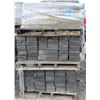 Image 1 : 3 PALLETS OF DARK GREY RETAINING WALL BLOCKS