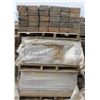 Image 1 : 3 PALLETS OF MARBLED RETAINING WALL BLOCKS