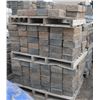 Image 1 : 2 PALLETS OF MARBLED RETAINING WALL BLOCKS