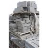 Image 3 : PALLET OF GREY SPLIT FACED SOLID CONCRETE BLOCKS