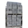 Image 3 : PALLET OF DARK GREY SPLIT FACED CONCRETE BLOCKS