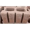 Image 2 : PALLET OF TERRACOTTA 4 RIB SPLIT FACED CONCRETE BL