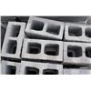 Image 2 : PALLET OF GREY SPLIT FACED CONCRETE BLOCKS