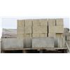 Image 1 : PALLET OF SANDSTONE CONCRETE BLOCKS