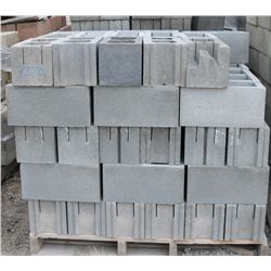 2 PALLETS OF ASSORTED KNOCKOUT BOND BEAM CONCRETE