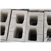 Image 2 : PALLET OF GREY DOUBLE BULLNOSE CONCRETE BLOCKS