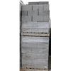 Image 3 : PALLET OF GREY DOUBLE BULLNOSE CONCRETE BLOCKS