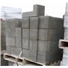 Image 1 : PALLET OF DARK GREY SMOOTH FACED CORNER BLOCKS