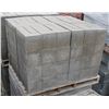 Image 1 : PALLET OF DARK GREY SMOOTH FACED CORNER BLOCKS