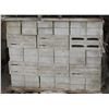 Image 1 : PALLET OF LIGHT GREY PARTITION CONCRETE BLOCKS