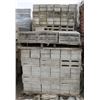 Image 3 : PALLET OF LIGHT GREY PARTITION CONCRETE BLOCKS