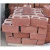 Image 1 : PALLET OF TERRACOTTA SPLIT FACED CORNER BLOCKS