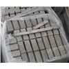 Image 2 : PALLET OF GREY SPLIT RIB SOLID CONCRETE BLOCKS