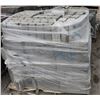 Image 3 : PALLET OF GREY SPLIT RIB SOLID CONCRETE BLOCKS