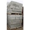 Image 3 : PALLET OF LIGHT GREY KNOCKOUT BOND BEAM BLOCKS