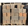 Image 1 : PALLET OF MARBLED SPLIT FACED CORNER BLOCKS