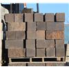 Image 1 : PALLET OF MARBLE SPLIT FACED CONCRETE BLOCKS