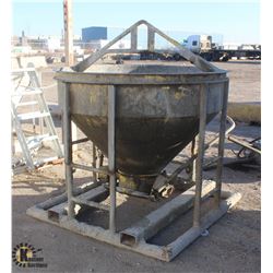 YELLOW MORTAR HOPPER