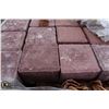 Image 2 : PALLET OF TERRACOTTA SQUARE PAVING STONES
