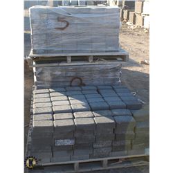 PALLET OF DARK GREY PAVING STONES
