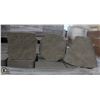 Image 2 : PALLET OF GREY OCTAGON PAVING STONES
