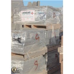 PALLET OF GREY OCTAGON PAVING STONES