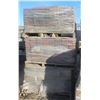 Image 1 : PALLET OF RED SQUARE PAVING STONES