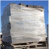 Image 1 : PALLET OF DARK GREY SPLIT FACED CONCRETE BLOCKS