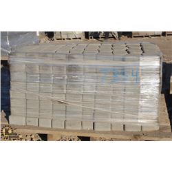 PALLET OF LIGHT GREY ROMAN CIRCLE PAVING STONES