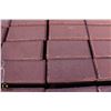 Image 2 : PALLET OF TERRACOTTA RECTANGULAR PAVING STONES