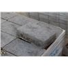 Image 2 : PALLET OF DARK GREY RECTANGULAR PAVING STONES