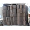Image 1 : PALLET OF BROWN CHAMFER BLOCKS