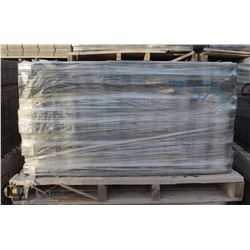 PALLET OF DARK GREY INTERLOCKING PAVING BRICKS