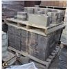 Image 1 : PALLET OF DARK GREY INTERLOCKING PAVING BRICKS