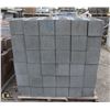 Image 1 : PALLET OF GREY SMOOTH FACED HALF CINDER BLOCKS