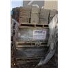 Image 1 : 5 PALLETS OF GREY WEDGE RETAINING WALL BLOCKS