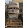 Image 1 : 6 PALLETS OF ASSORTED COLOR RETAINING WALL BLOCKS
