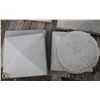 Image 2 : PALLET OF ASSORTED SIZE CONCRETE PILLAR CAPS