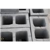 Image 2 : PALLET OF DARK GREY SPLIT FACED CONCRETE BLOCKS