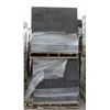 Image 1 : PALLET OF DARK GREY CONCRETE BLOCKS INCL. STRETCHE